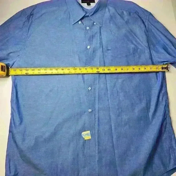 Tommy Hilfiger Golf Blue Button Down Shirt Men's XXL - Picture 6 of 8
